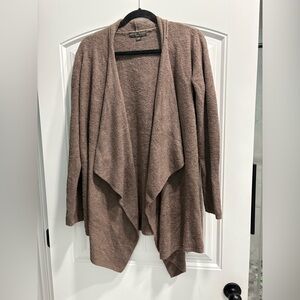 barefoot dreams bamboo chic lite cardigan s/m